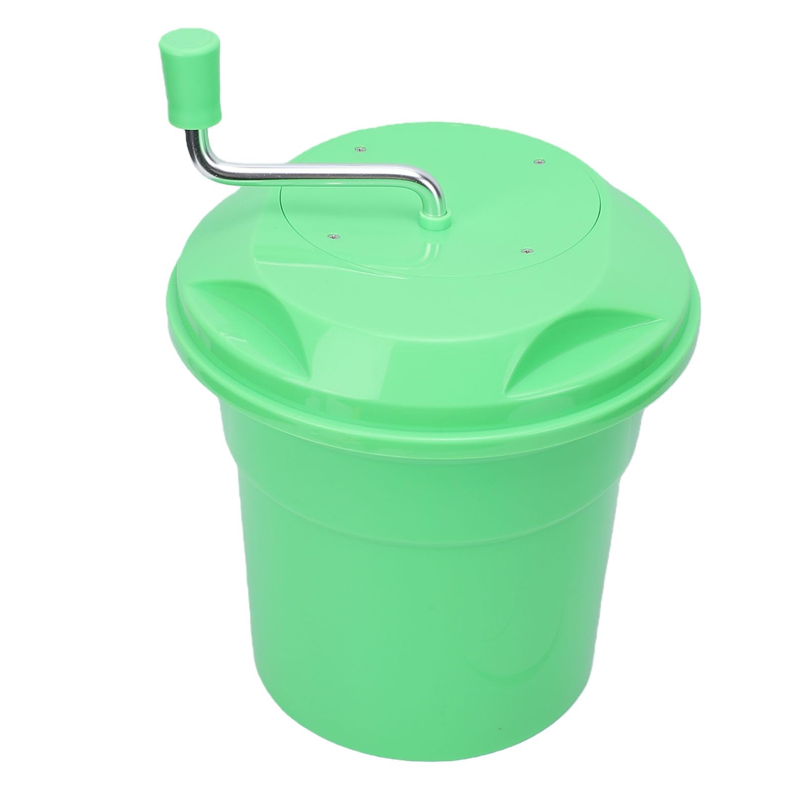 Generic Girador de Lechuga de 12 Litros de Gran Capacidad para Preparar Ensaladas de Forma Eficiente en Casa y en Restaurantes Verde