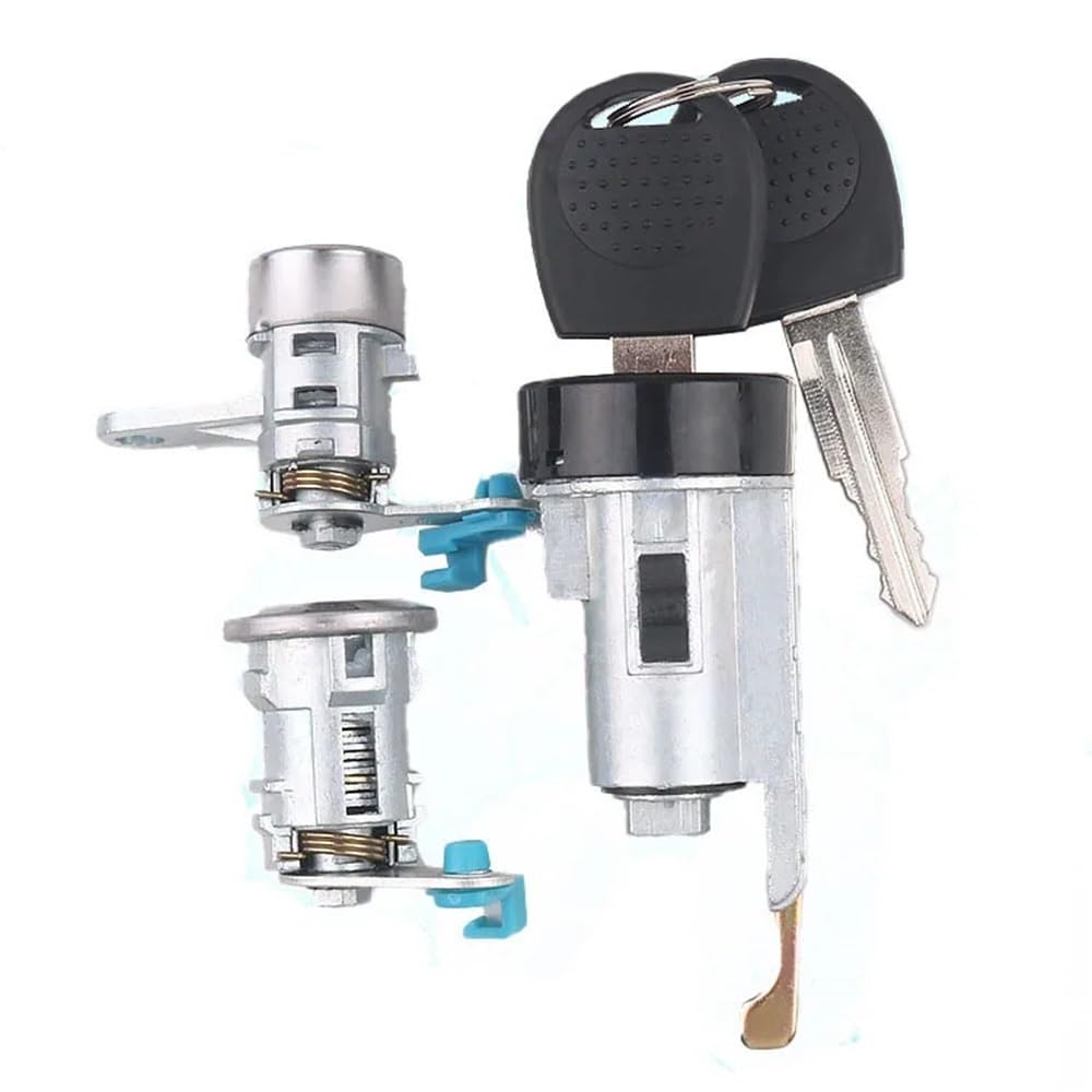Hzsmyxgs One Color Car Door Lock Compatible With Chevrolet For Sail 2Nd Generation 2010-2014 Ignition Trunk Lock Cylinder Full Door Lock Cylinder