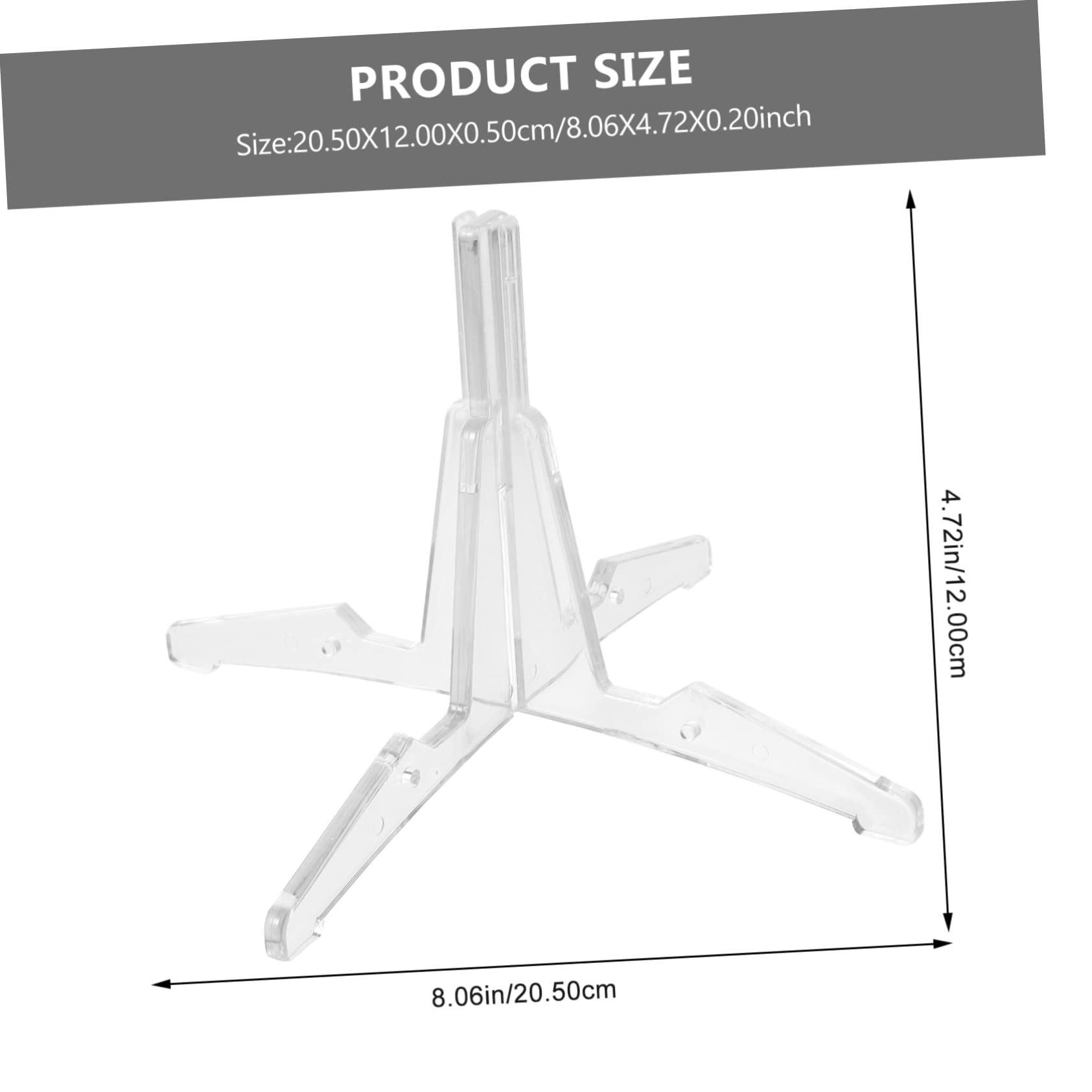 CIMAXIC Elegant Clarinet Stand Holder Detachable Flute Stand Smooth Surface Protects Wooden Floor Easy to Store