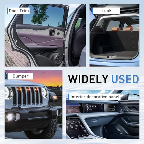 Clips de plástico Remache de 8mm, 30 Piezas Clips de Fijación para Coche, Clip de Retención Tipo Empuje, Rivet Trim Clamp para Coche, Auto - imagen 4