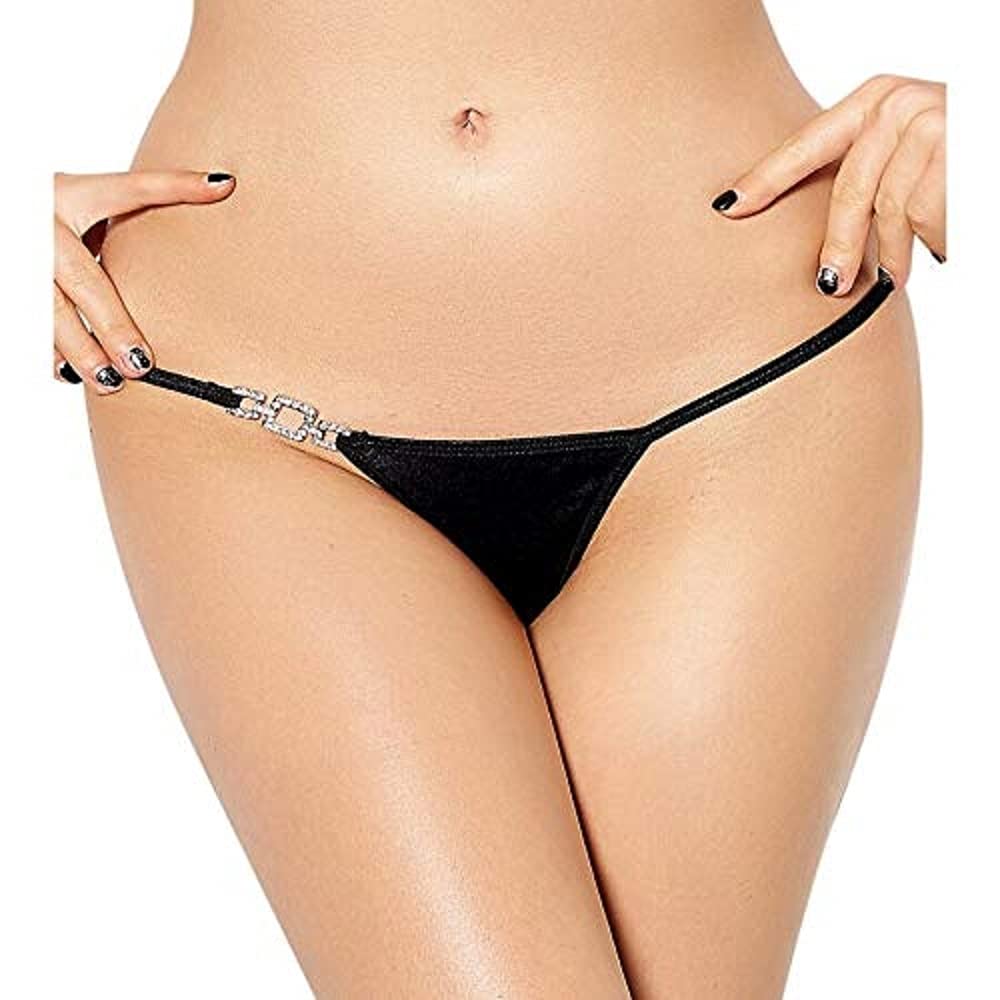 Queen Lingerie Thong with Shiny Embellishment 100g