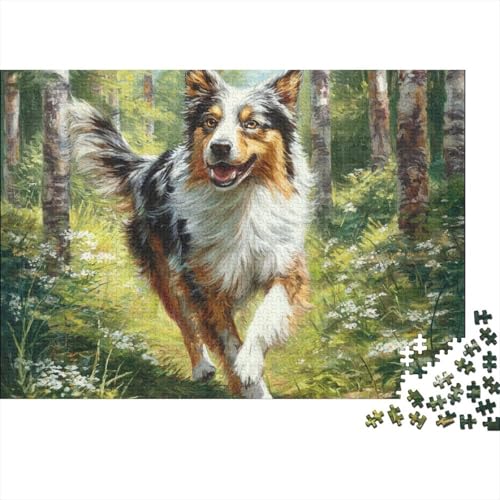 Puzzle de perro imposible de 1000 piezas para superar el aburrimiento con un gran reto