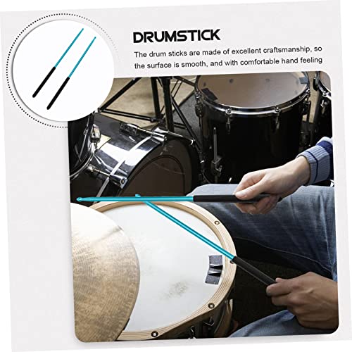 Baquetas de aleación duraderas para bateristas, agarre cómodo y acabado liso para práctica de jazz y percusión miniatura 3