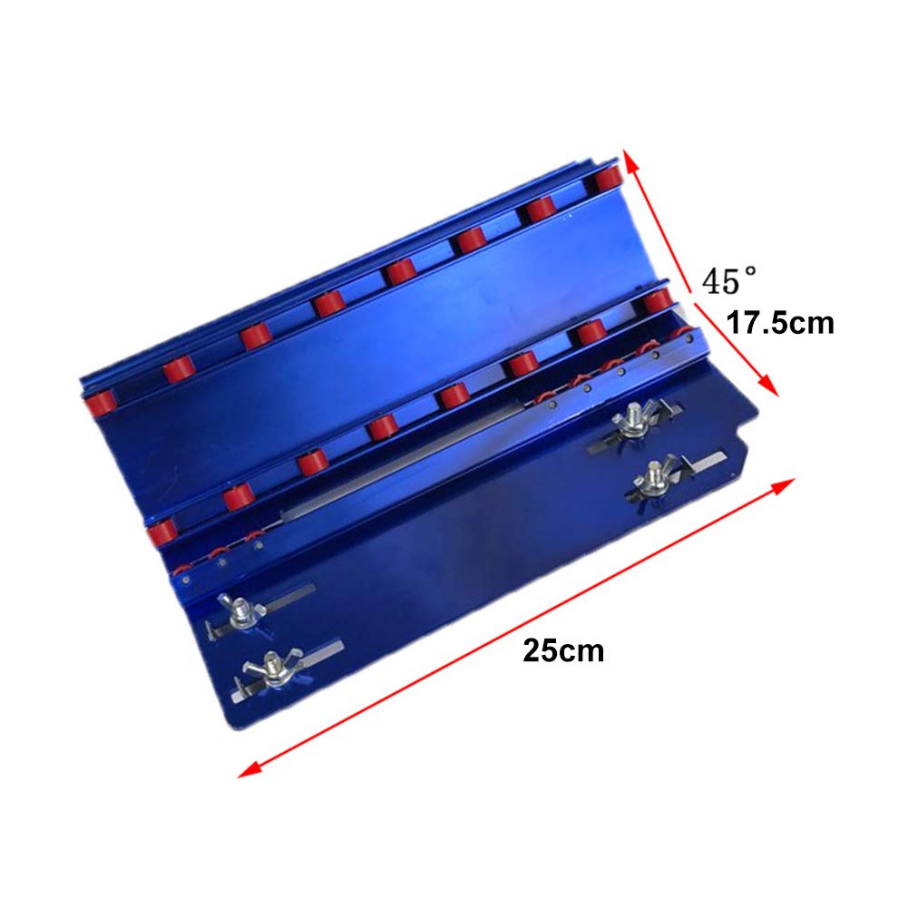 Tile Chamfering Machine, 45 Degree Angle Cutting Tool, Multifunction Aluminium Alloy Desktop Tile Chamfering Tool Metal Corner Cutting Machine Device For Cutting Tile Ceramic