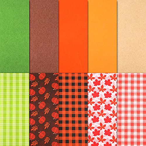 100 Sheet Fall Tissue Paper for Gift Thanksgiving Wrapping Paper Autumn Wrapping Paper Pumpkin Maple Leaves Tissue Paper Bulk for Craft DIY Harvest Birthday Wedding Party Present Box Wrapping