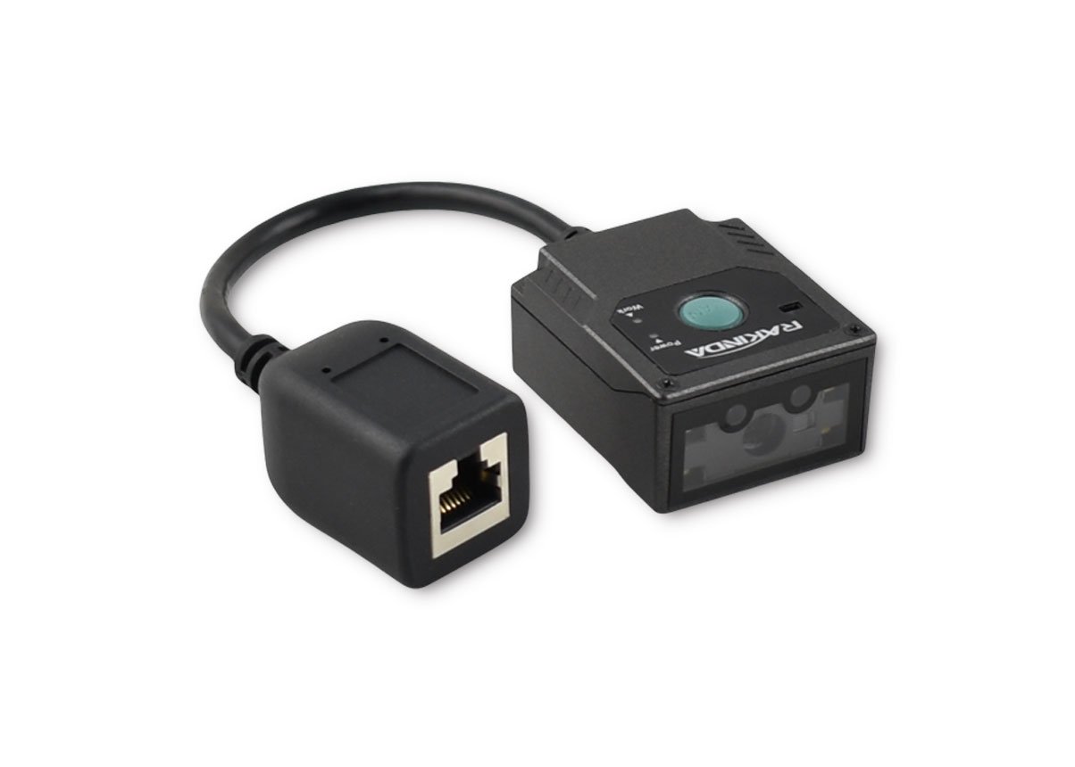 Rakinda LV3000H USB RS232 Fixed Mount 2D QR Code Datamatrix PDF417 Aztec Barcode Scanner Passport OCR Reader Module LJX (USB)