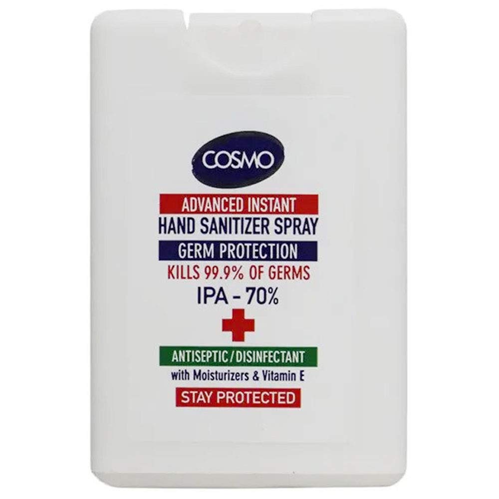 CD COSMO DESIGNS HAND SANITIZER POCKET 15ML SPRAY - 5 PCS