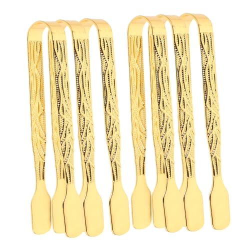 QUMIIRITY 6個ヴィンテージアイアン香薫炉用炭挟み 属製焼香炭クリップ 耐熱設計 多用途チャコールグ アロマ燻香器アクセサリー対応