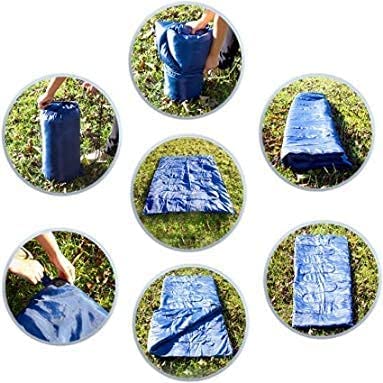 10 Pack Bolsas de Dormir para Adultos Clima Frío, 4 Estaciones, Ligera para Interior y Exterior, Camping y Mochilero miniatura 5