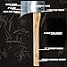 The Corporal (2nd Generation): World Axe Throwing League Premium Competition Throwing Axe with Throwing Hatchet Nylon Sheath and Hickory Wooden Handle (Patent Pending)