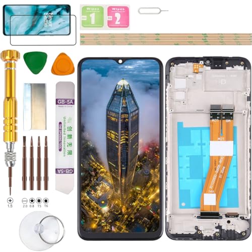 Gadget Troops Kit de repuesto de pantalla LCD para Samsung Galaxy A02S SM A025G/DSN, A025G