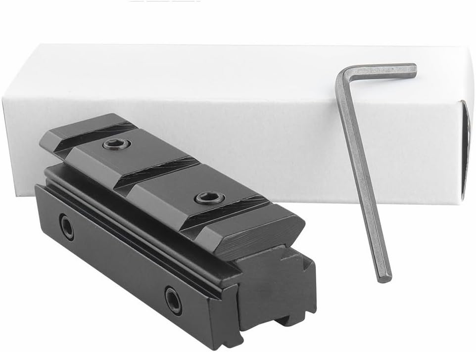 Aluminium Dual-Use 11mm to 11 mm 3 gniazda 11 mm do 20 mm Adapter do szyn Picatinny