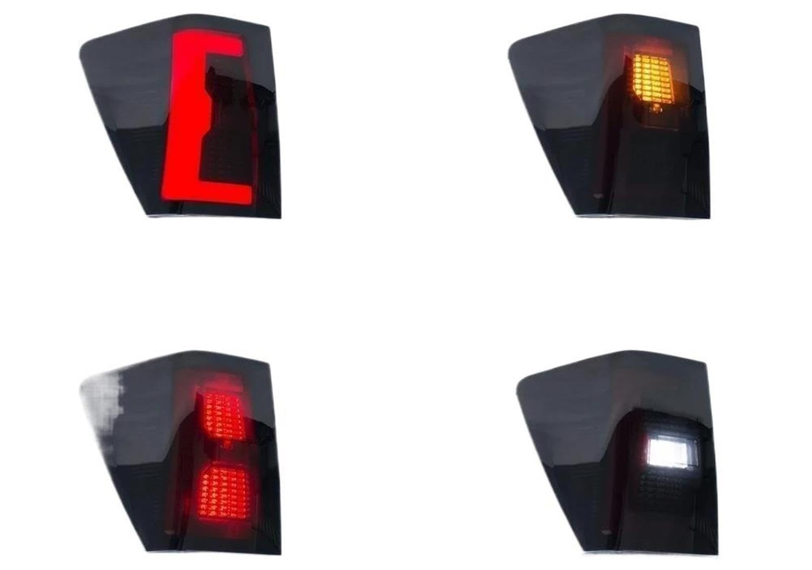 Par Luces Traseras LED Para Jeep Para Grand Cherokee WK SRT8 2005-2010