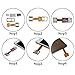Dual SIM Card Nano SD Adapter(2 Pcs) for Samsung Huawei Xiaomi Lenovo,Ultra-Slim Gold SIM Extender for Android Smartphone