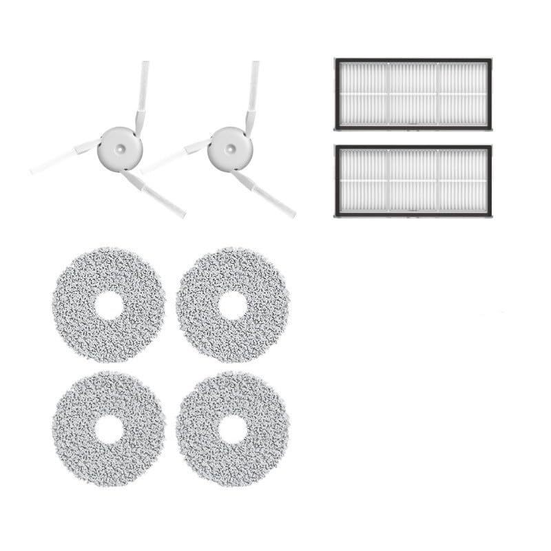 Xiomi,Compatible con Mijia,M40 / D110CN Repuestos Cepillo Lateral Principal Filtro Fregona Kit De Bolsa for El Polvo(1SET.)
