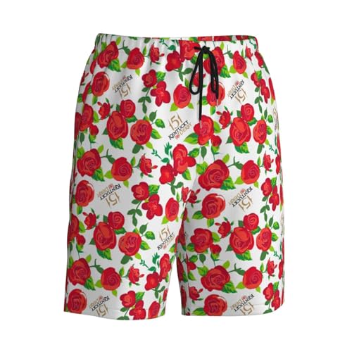 Vintage Beach Shorts for Men Novelty Graphic Board Shorts Lightweight Casual Summer Hawaii Trunks with Pocket 7