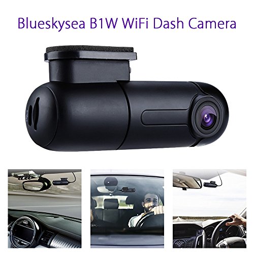 Product Image 7: Blueskysea B1W WiFi Mini Dash Cam Car Camera Vehicle Video Driving Recorder 360 Degree Rotatable Lens 1080p 30fps G-Sensor Loop Recording (B1W only)