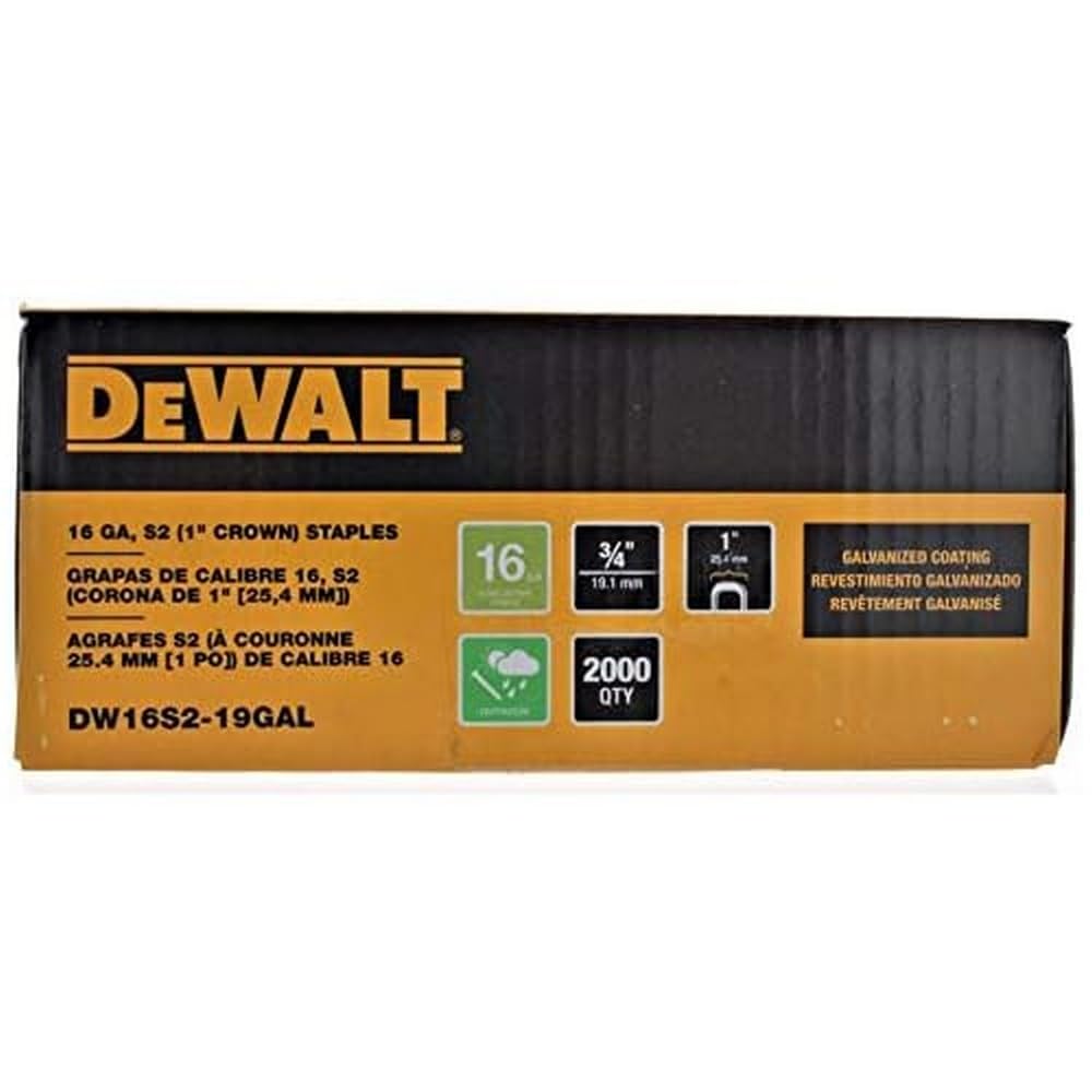 DEWALT DW16S2-19GAL 3 4 X 1 X 16 GA ̵ ũ 