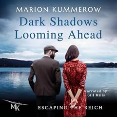 Diseño de la portada del título Dark Shadows Looming Ahead