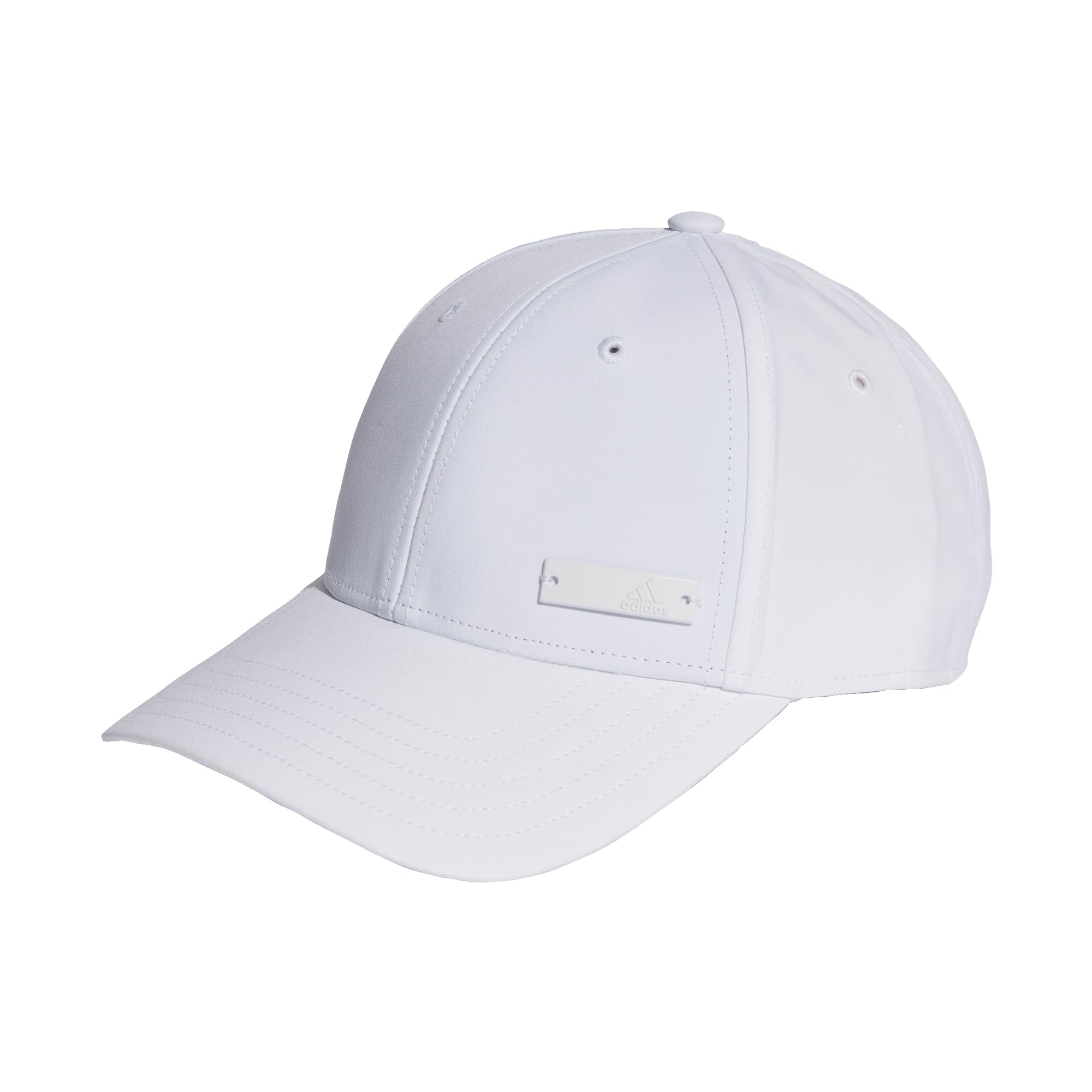 adidas Unisex Metal Badge Lightweight Baseball Cap L White