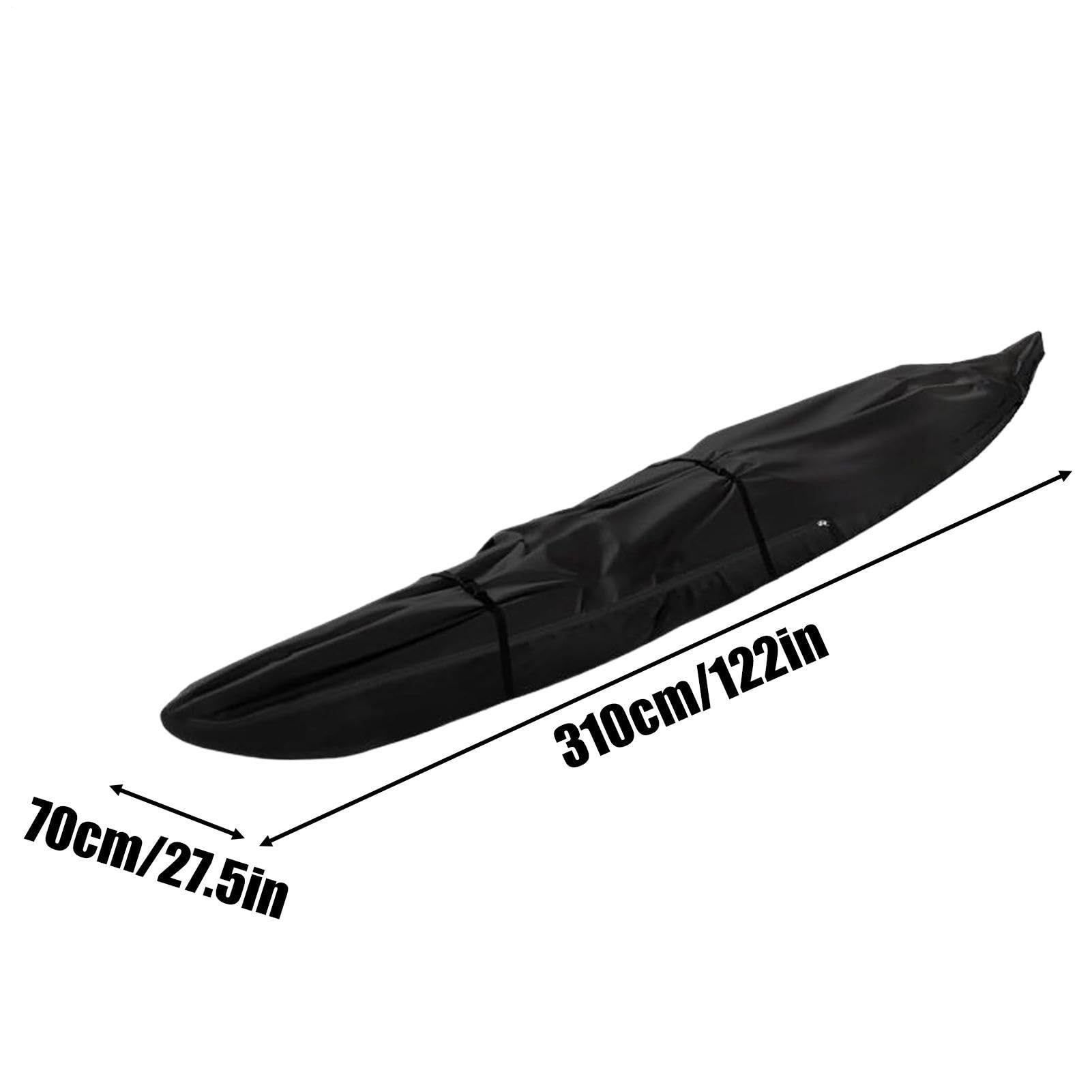 Genérico per paddle board, protezione UV, tessuto Oxford impermeabile, per kayak e barca da pesca, 3,96 m, per interni ed esterni, casa, camper, coperta, spiaggia, inverno