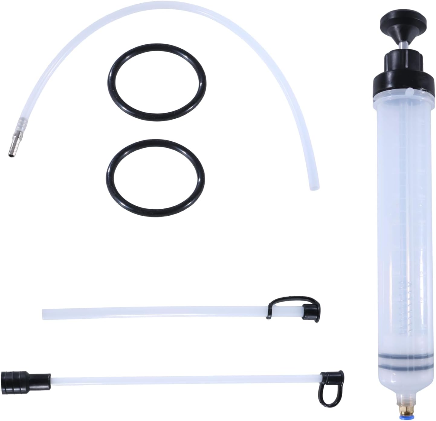 Automotive Fluid Extractors Pumps With Long Rubber Hose Oil Change Syringes Manual Fuels Suction Filler Fluid Oil Change