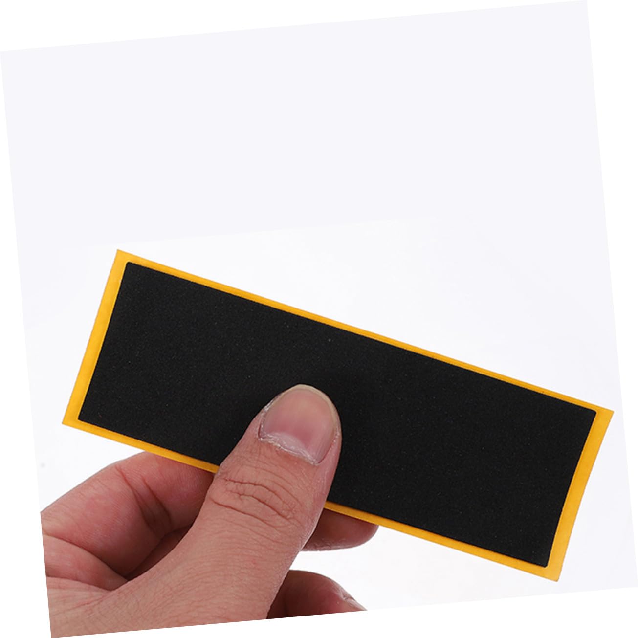 Nastro Antiscivolo 10 Pezzi in Schiuma Nero e Props da Skateboard per Fingerboard Design Versatile e Affidabile, Accessori Professionali per Finger Skateboard