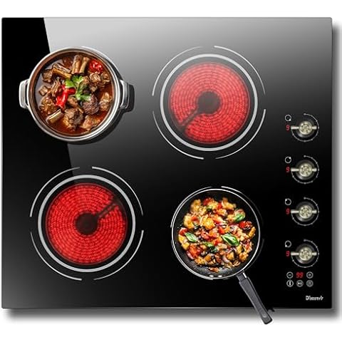 Disaenvir 24 Inch Electric Cooktop Cover
