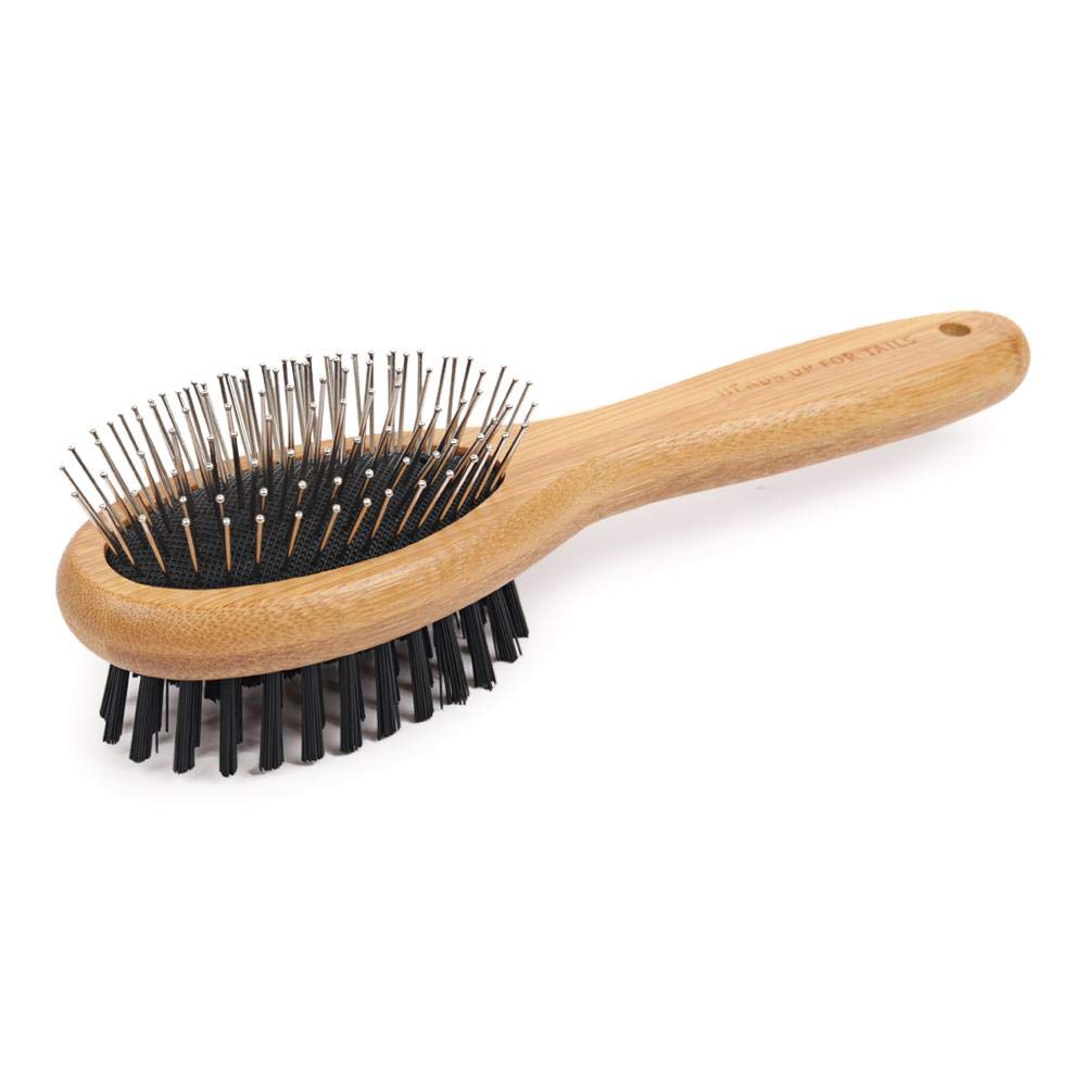 Heads Up For Tails Bamboo Double Sided Brush for Dogs - L (B08Y927KS8) Amazon Price History, Amazon Price Tracker