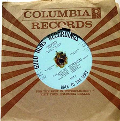 BACK TO THE BIBLEYOUTH CHOIR / MALE QUARTET ADULT CHOIR BACK TO THE BIBLE 45 rpm single explicit_lyrics