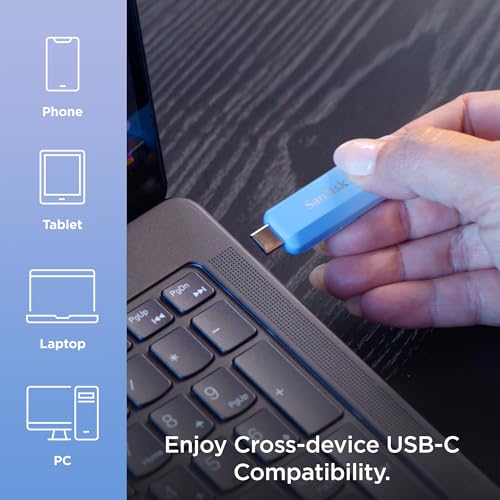 Creator USB Type-C Unità Flash 512GB (Per PC, Tablet, Smartphone, USB Type-C, Velocità fino a 400 MB/s, Backup Automatico, Gestione dei File, 3 mesi di Adobe Lightroom inclusi) - Chiavetta USB - Immagine 2