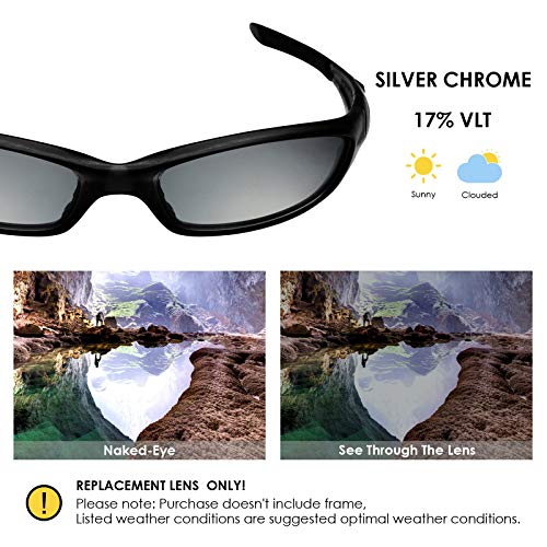 Image of BLAZERBUCK Anti-salt Polarized Replacement Lenses for Oakley Straight Jacket 2007 Sunglass