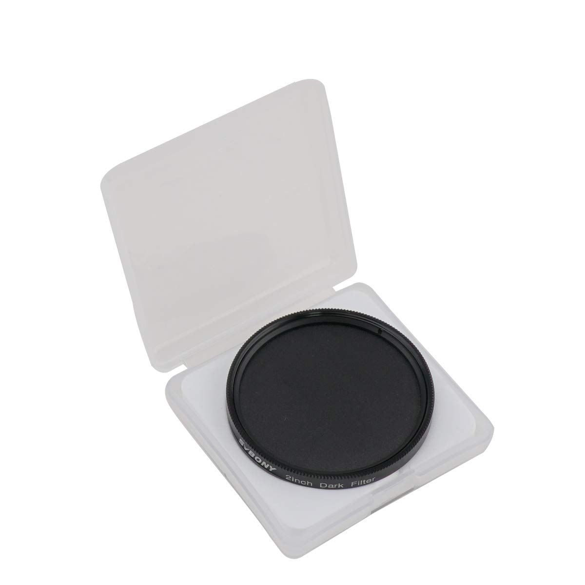 Svbony SV164 Filtre 2 Pouces Noir pour Télescope Astrophotographie Filtre pour Éliminer Pixels Chauds et Bruit de Caméra (2in)