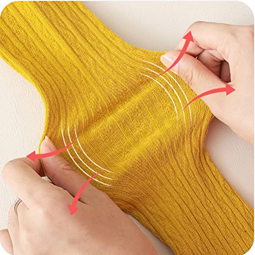 Bafeicao 3/4/5 Pack Toddler Baby Girls Tights Cable Knit Leggings Stockings Little Girl Cotton Pantyhose4