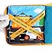 Felt Quiet Book 10 Scene Learn Sensory and Indentify, 3D Cloth Books Touch and Feel Soft Washable Fabric Activity Toy for Babies, Toddlers, Infant Travel Busy