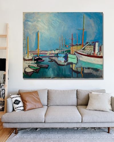 Tableau impressionnisme Raoul Dufy impression sur toile décoration maison