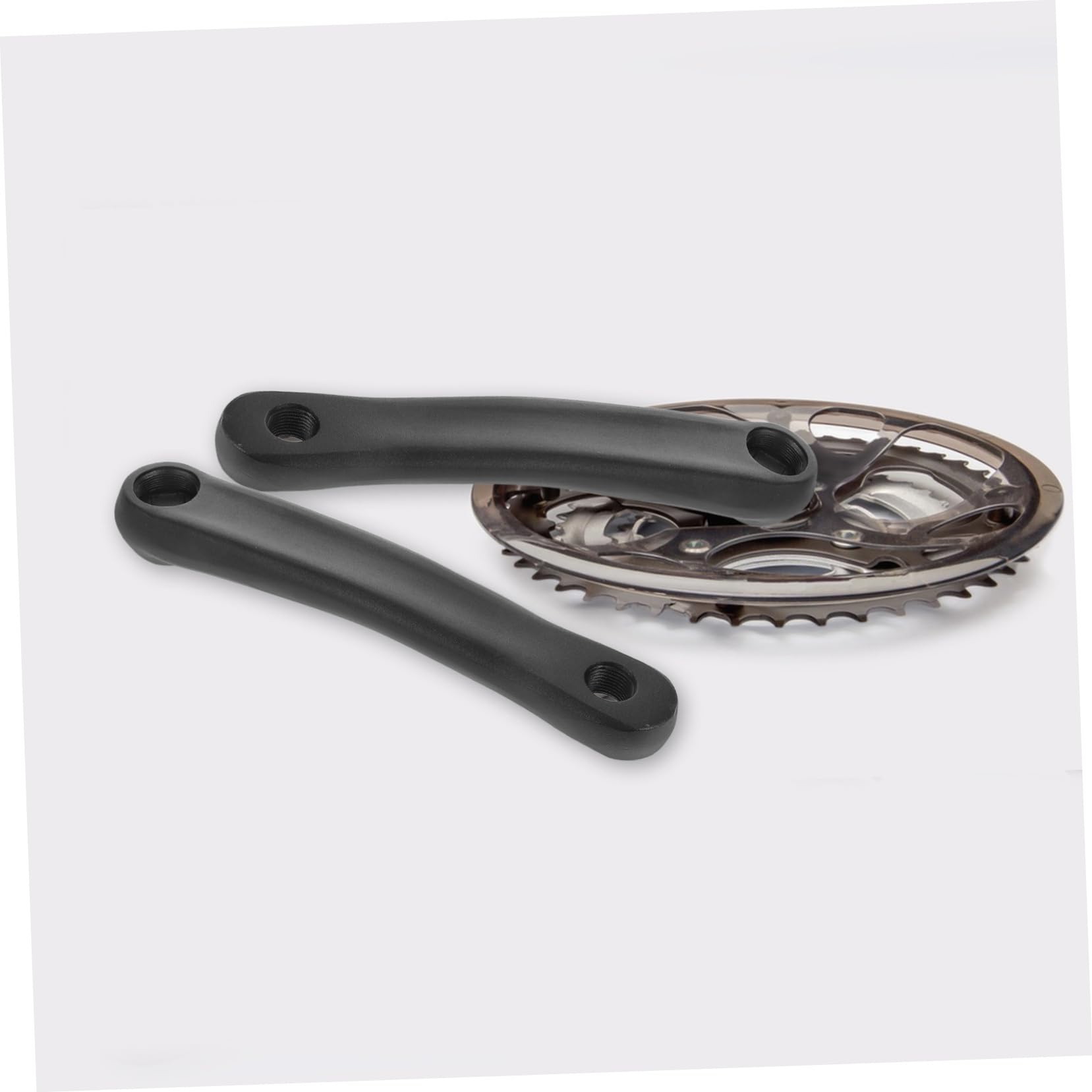 Abaodam 2pezzi Pedivelle Bici Metallo Braccio Pedivella Sostituzione Bicicletta Mountain Bike Elettrica Strada Cuscinetti Guarnitura