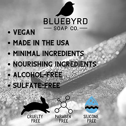 Bluebyrd Soap Co. Men’s Exfoliating Body Scrub Liquid Gel 16Oz | Mens 2-In-1 Body Wash & Scrub Exfoliating Body Cleanser | Blended With Loofah, Cocoa Bean Shells And Apricot Seed & Moisturizing Shea Butter To Fight Dryness | Gentle Mens Body Wash Scrub Exfoliating Body Cleanser Made With Natural Ingredients And 5 Skin Loving Oils And Butters(Exfoliating) #TOP2