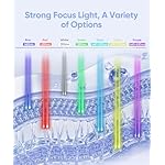 Led Face Mask Light Therapy, Red Light Therapy for Face, 7-1 Colors LED Facial Skin Care Mask, Black - Image 3