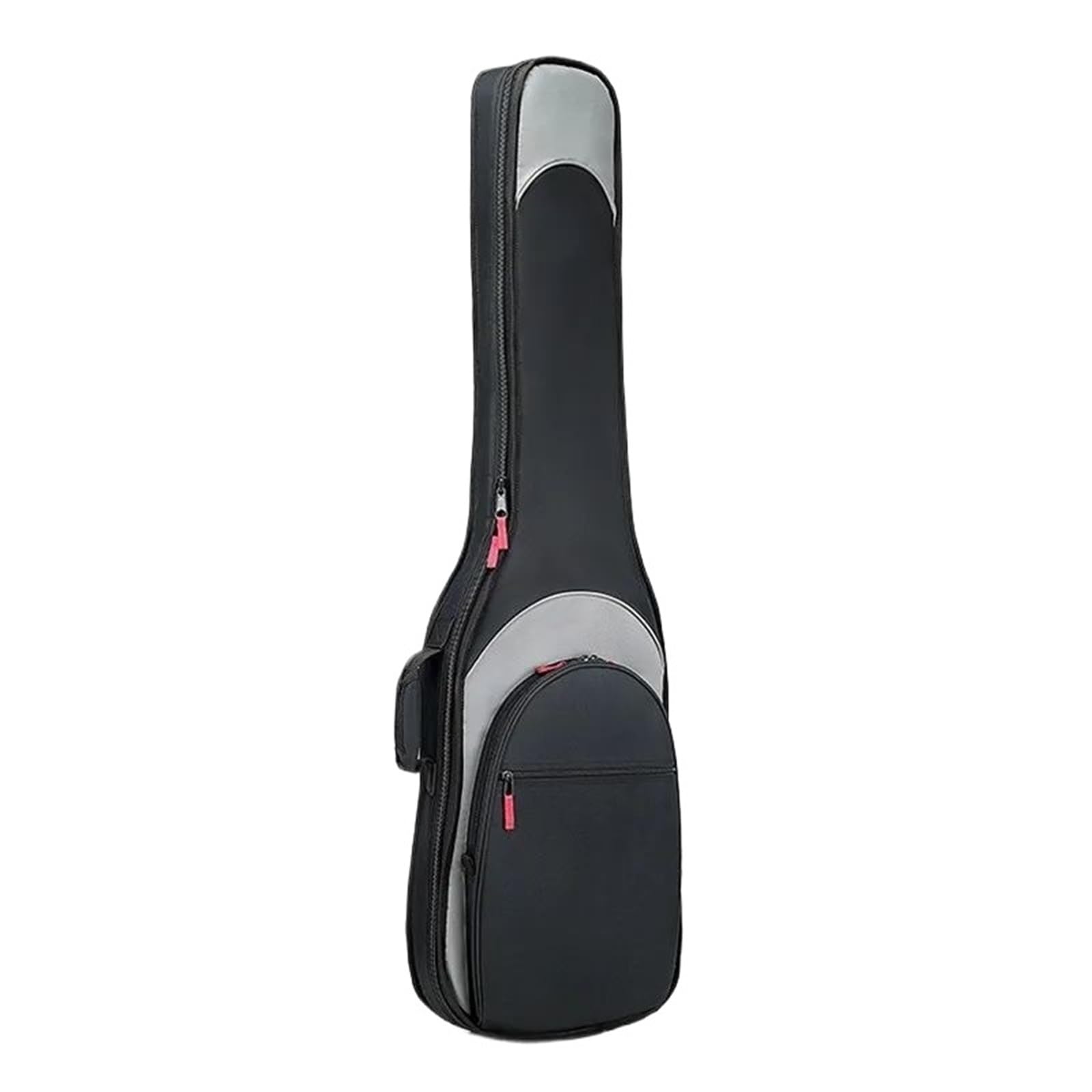 Funda de Guitarra Mochila for Guitarra eléctrica de algodón Grueso, Acolchada, Impermeable y Resistente al Agua(Gray)