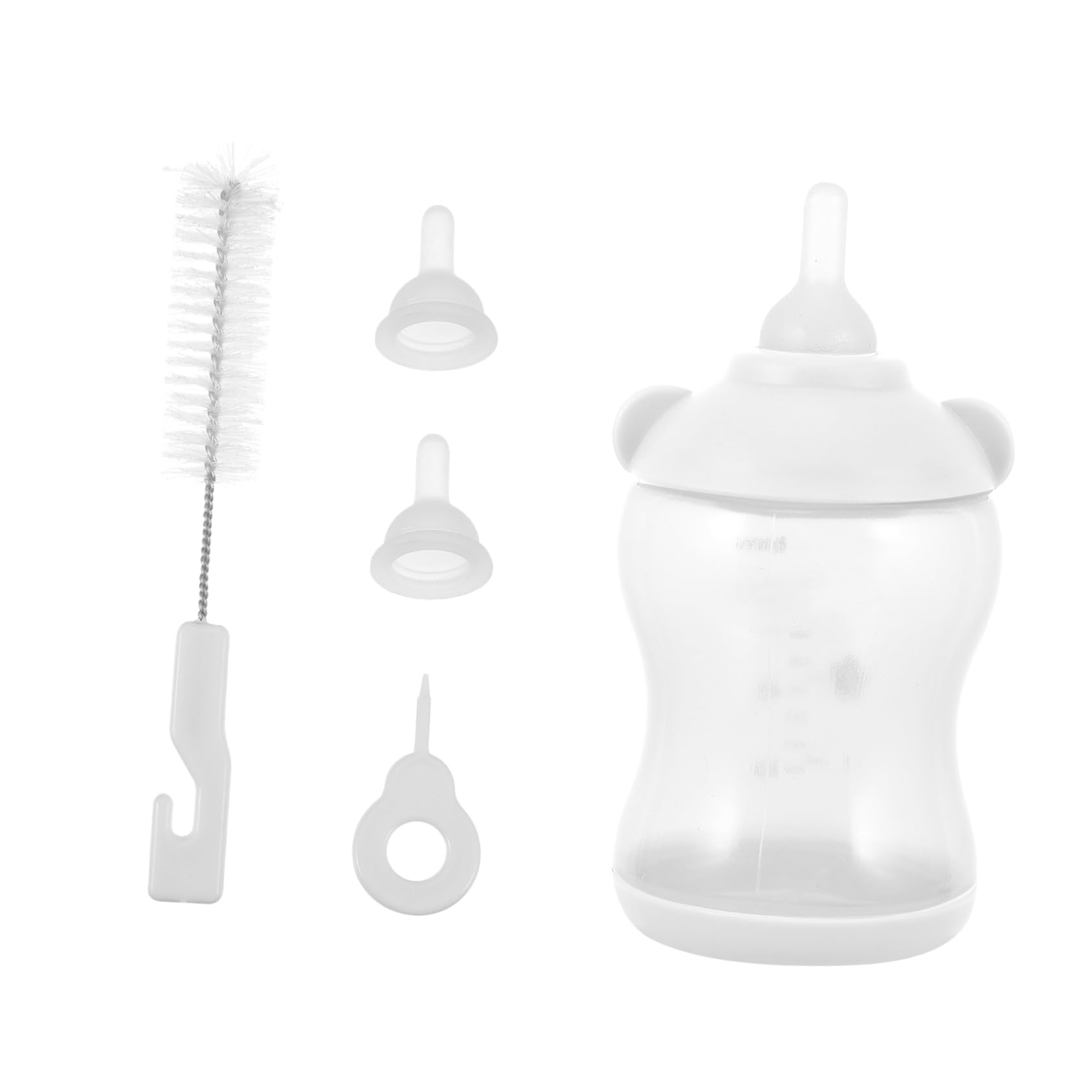 COLLBATH Pet Feeding Bottle Nursing Bottle for Small Pets for Kittens Puppies Newborn Animals Leak Design Easy to Lightweight Portable Milk Feeder