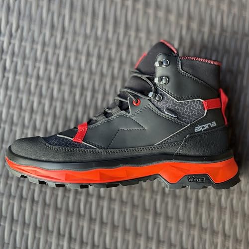 Alpina PERFORMANCE Men's Waterproof Boots with Microfiber Fiber Upper and Sympatex Bretahable Membrane | All Weather Grip - Slip Resistant | Lightweight | Made in Europe4