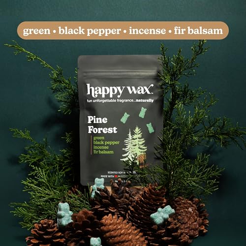Image of Happy Wax Fall Scented Soy Wax Melts 6oz Variety Pack - Autumn Woods Mix