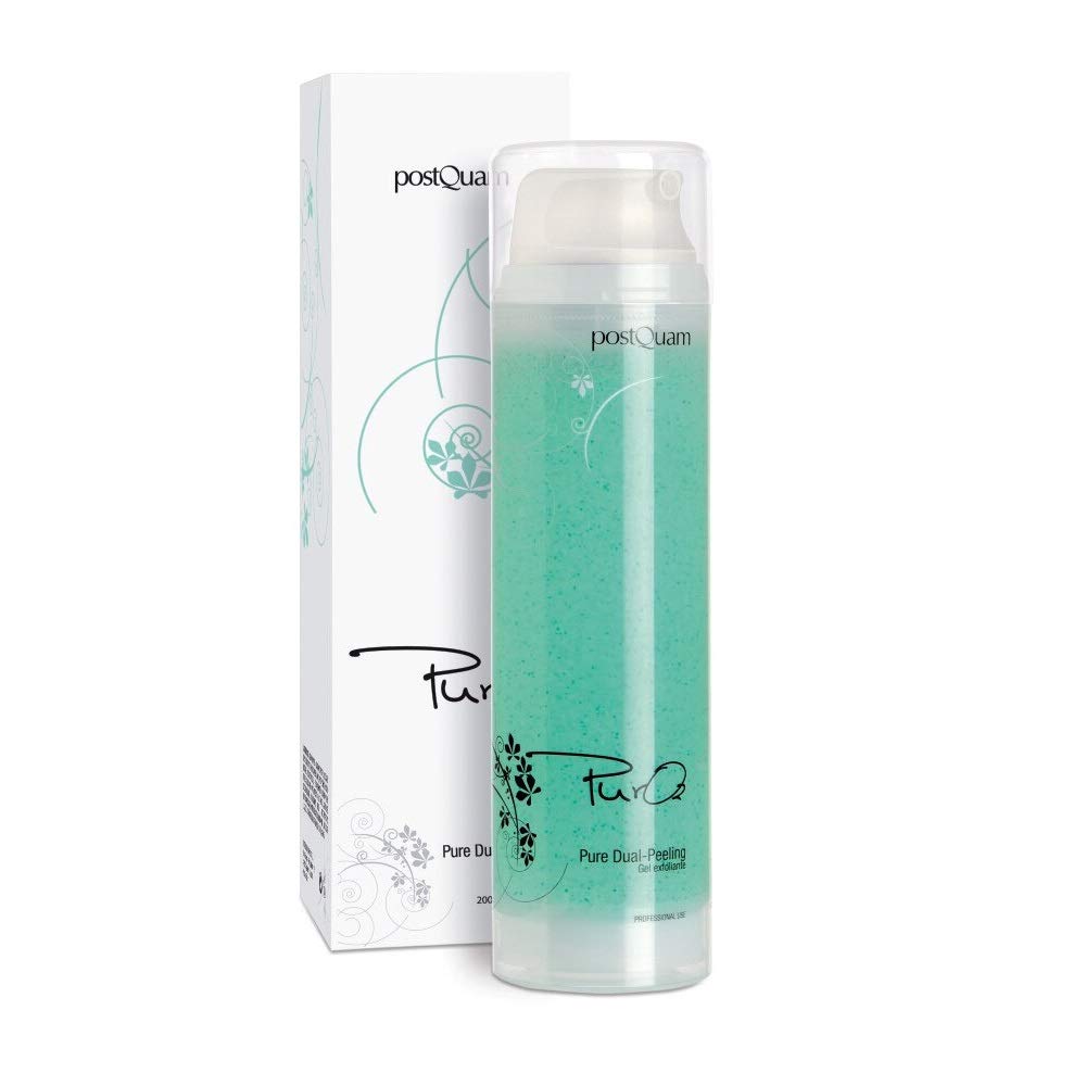 POSTQUAMProfessional Pure Dual Peeling Exfoliating Gel 100ml – Skin Care - Spanish Beauty - Normal And Mixed Skin - Moisturize And Hydrate Your Skin
