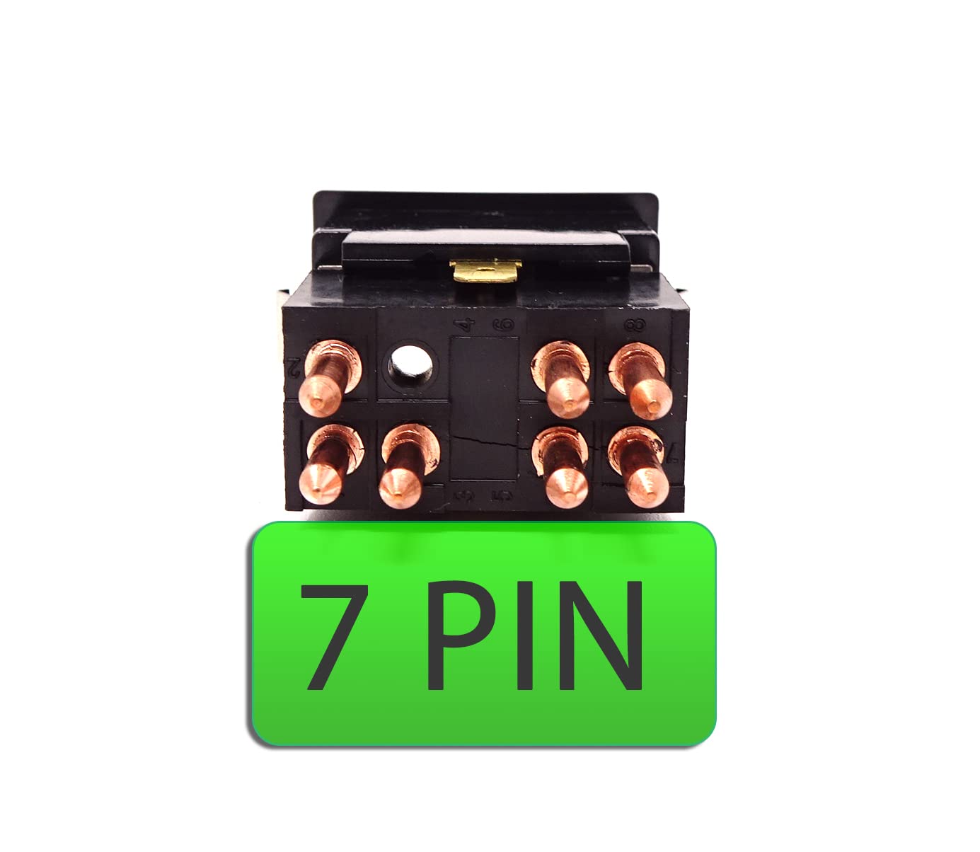 Pulsante Interruttore Lampeggiatore Di Emergenza 4 Frecce, Compatibile Con Renault Kangoo I (1997-2021), Codice OEM 7700308821, 8 Pin, In Plastica ABS, Ricambio Di Qualità