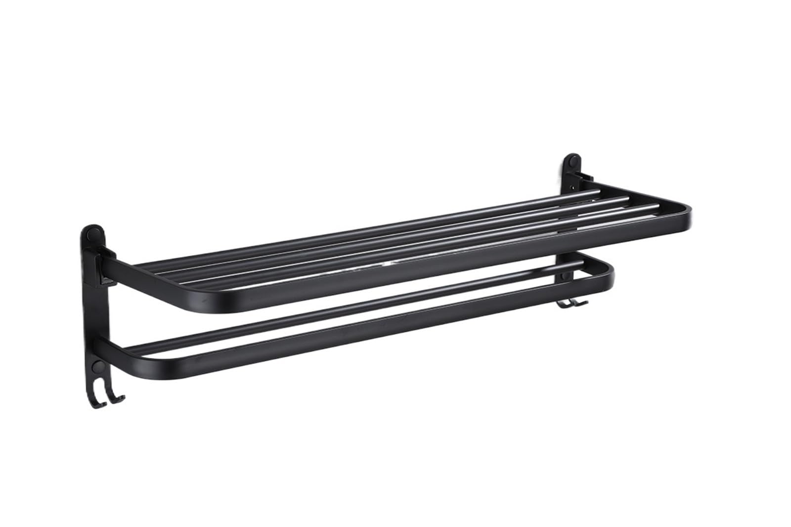 Towel Rack Folding Holder With Hook