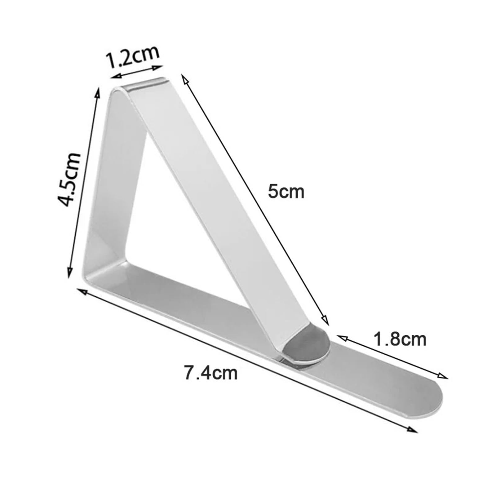 Tischdeckenklammern Stainless Steel Anti-Slip Tablecloth Clips Non-Slip Tables Cover Securing Clamps Clip Wedding Camping Promenade Table