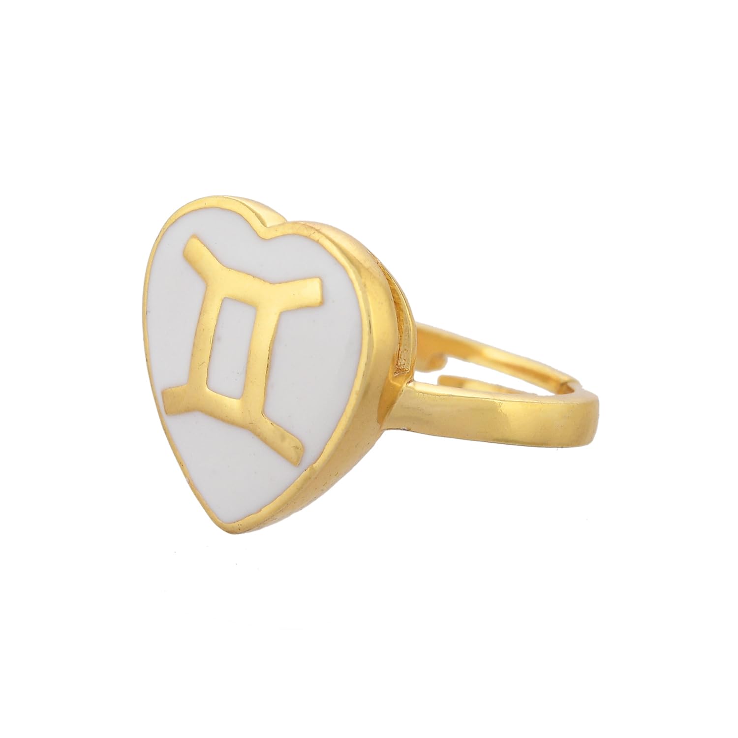 Zodiac Gemini Enamel Ring|Zodiac Sign|Everyday Ring|Gift For Sister|Gift For Her|Rings For Women-image-27