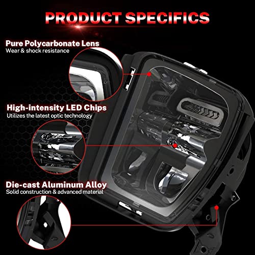 Mistlampen Voor Dodge Voor Ram 1500 2013-2018 LED-mistlampen Voorbumper
