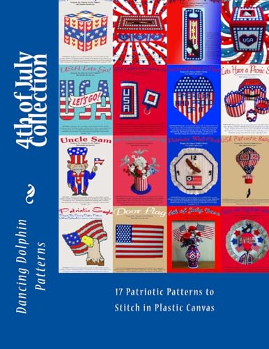 4th of July Collection: 17 Patriotic Patterns in Plastic Canvas